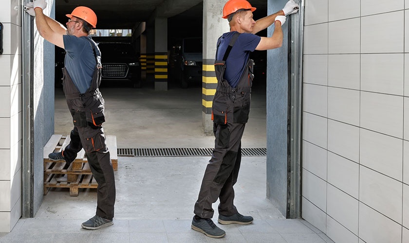 Garage door maintenance and tune-up in Houston TX by Lemus Garage Door Services